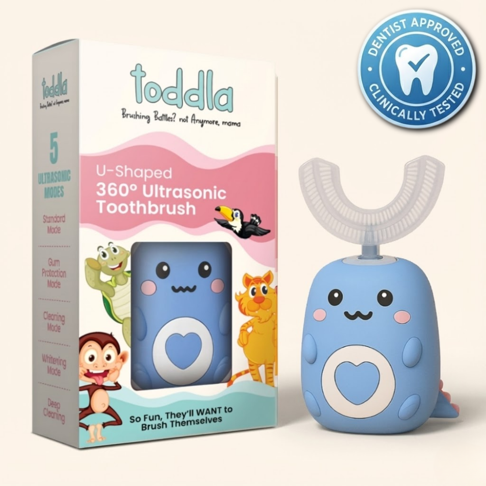 Toddla™ U-Shaped 360º Ultrasonic Toothbrush